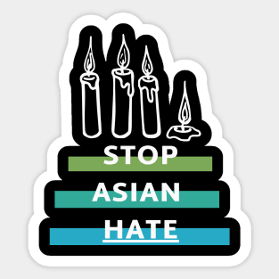 Stop Asians Hate AAPI Asian Lives Matter Sticker